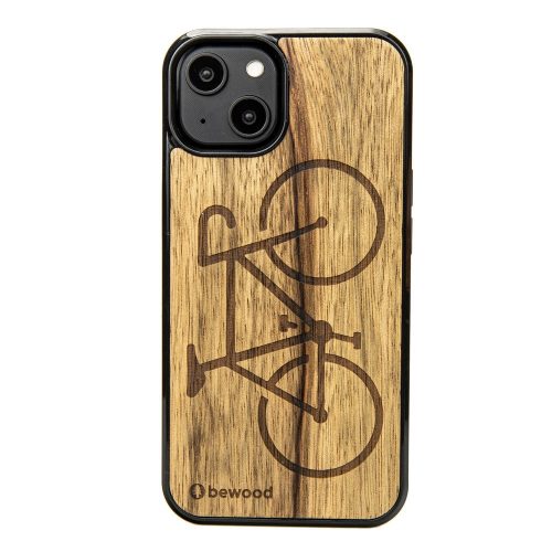 Bewood tok iPhone 15 6,1" Bike Limba tok, barna