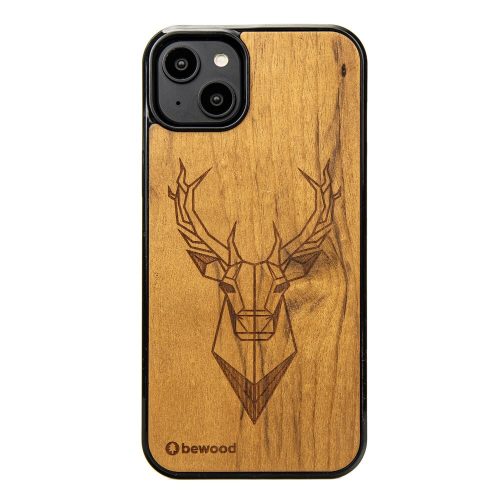 Bewood tok iPhone 15 Plus 6,7" Szarvas Imbuia tok, barna