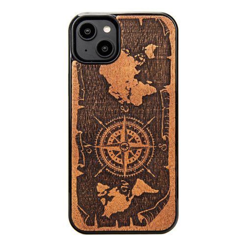 Bewood tok iPhone 15 Plus 6,7" Compass Rose Merbau, színes