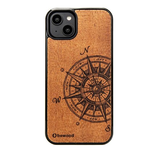 Bewood tok Traveler Merbau wooden iPhone 15 Plus, színes