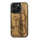 Bewood tok iPhone 15 Pro 6,1" Bike Limbatok, barna