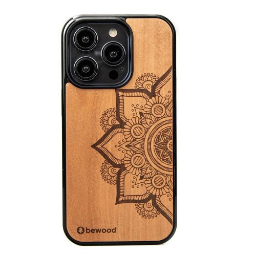 Bewood tok iPhone 15 Pro 6,1" Mandala Applewood, színes