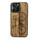 Bewood tok iPhone 15 Pro Max 6,7" Bike Limba tok, barna