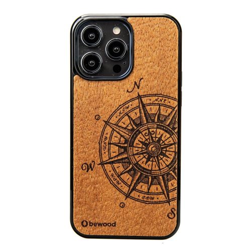 Bewood Traveler Merbau fából készült tok iPhone 15 Pro Max, barna