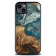 Bewood tok Unique iPhone 15 Plus 6,7" Planets Earth, színes