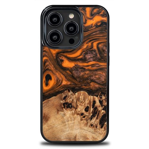 Bewood tok Unique iPhone 15 Pro 6,1" Orange, színes