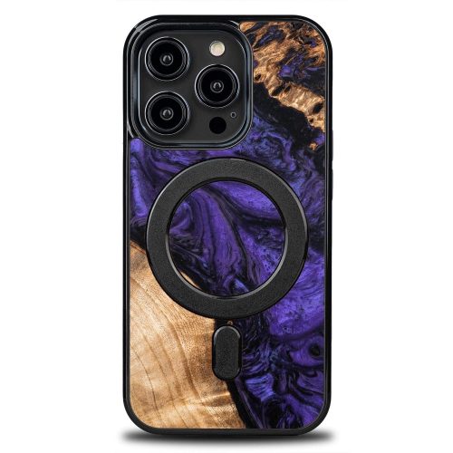 Bewood Unique MagSafe Violet tok iPhone 15 Pro, lila, fekete