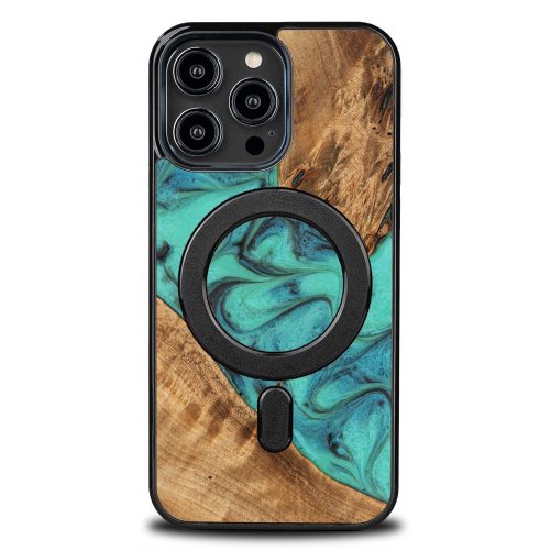 Bewood tok Unique iPhone 15 Pro Max 6,7" Turquoise with MagSafe, színes