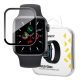 Wozinsky Watch Glass hibrid üvegfólia Apple Watch 6 40mm/Watch 5 40mm/Watch 4 40mm/Watch SE 40mm, fekete