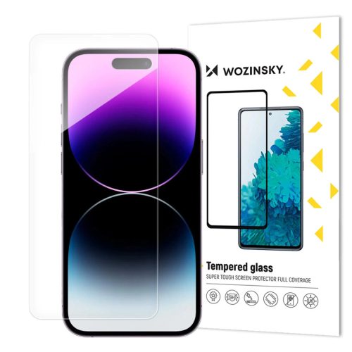 Wozinsky Full Glue tempered glass iPhone 16 Plus edzett üvegfólia