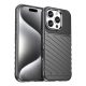 Thunder Case iPhone 16 Pro Silicone Case - tok, fekete