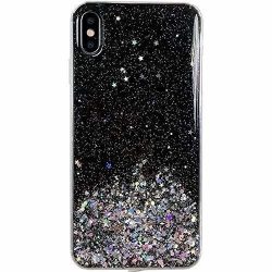   Wozinsky Star Glitter Shining Samsung Galaxy A51hátlap, tok, fekete