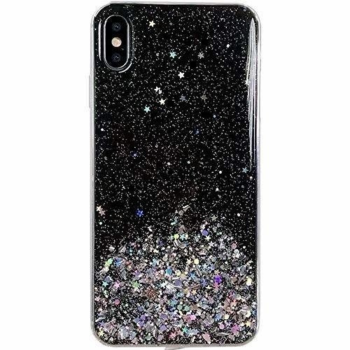 Wozinsky Star Glitter Shining Samsung Galaxy A51hátlap, tok, fekete