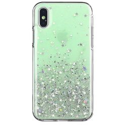   Wozinsky Star Glitter Shining Xiaomi Redmi Note 8T hátlap, tok, zöld