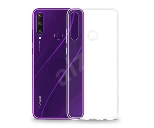 Huawei Y6P Super Slim 0.5mm szilikon hátlap, tok, átlátszó