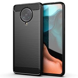   Carbon Case Flexible Xiaomi Redmi K30 Pro/Poco F2 Pro hátlap, tok, fekete