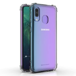   Wozinsky Anti-Shock Samsung Galaxy A20e ütésálló, szilikon hátlap, tok, átlátszó