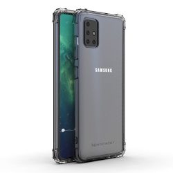   Wozinsky Anti-Shock Samsung Galaxy A51 ütésálló, szilikon hátlap, tok, átlátszó