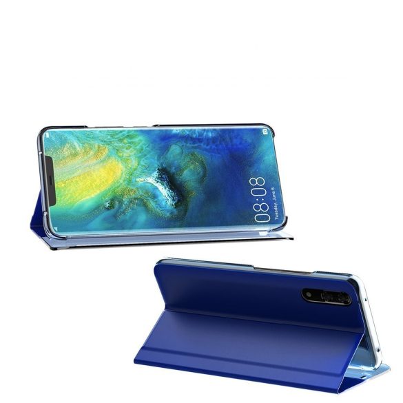 New Sleep Case Huawei P30 oldalra nyíló tok, fekete