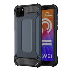   Hybrid Armor Tough Rugged Huawei Y5P ütésálló hátlap, tok, sötétkék