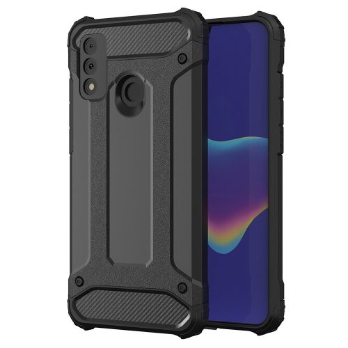 Hybrid Armor Tough Rugged Huawei P Smart (2020) ütésálló hátlap, tok, fekete