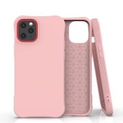   Soft Color Flexible Case iPhone 12 Mini hátlap, tok, rózsaszín