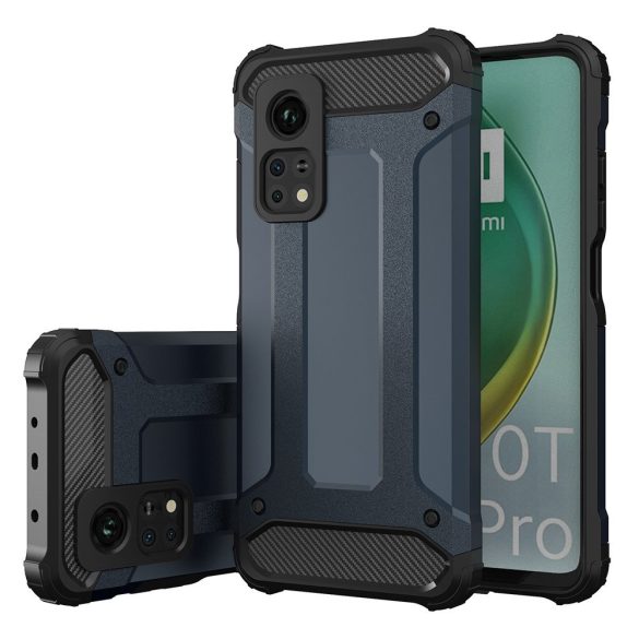 Hybrid Armor Tough Rugged Xiaomi Mi 10T 5G/Mi 10T Pro 5G ütésálló hátlap, tok, fekete