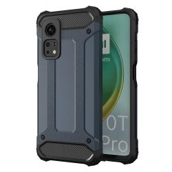   Hybrid Armor Tough Rugged Xiaomi Mi 10T 5G/Mi 10T Pro 5G ütésálló hátlap, tok, sötétkék