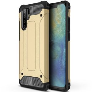 Hybrid Armor Tough Rugged Samsung Galaxy A52 5G/A52 4G ütésálló hátlap, tok, arany