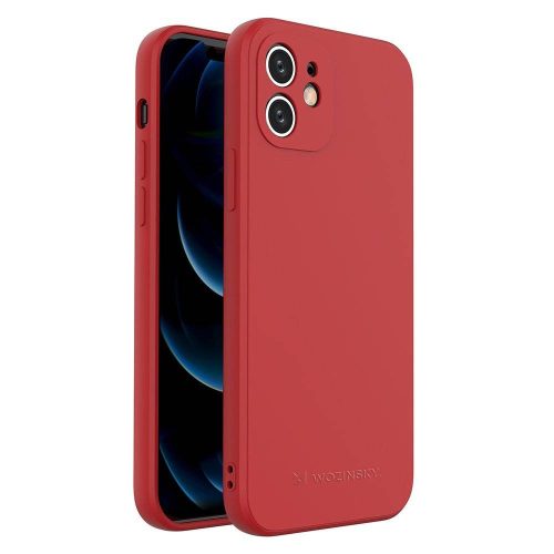 Wozinsky Silicone Case Flexible iPhone 7/8/SE (2020) szilikon hátlap, tok, piros