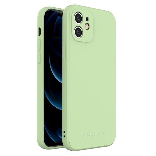 Wozinsky Silicone Case Flexible iPhone 7/8/SE (2020) szilikon hátlap, tok, zöld