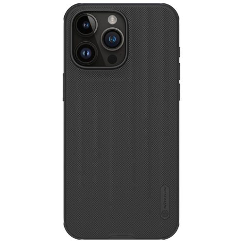 Nillkin Super Frosted Shield Pro megerősített tok iPhone 15 Pro Max, fekete