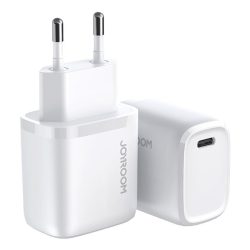   Joyroom NRT-DY139E USB/USB-C 20W, hálózati töltő adapter, gyorstöltő, QC 3.0 , fehér