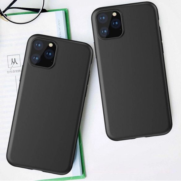 Soft Case Samsung Galaxy A52 4G/A52 5G/A52s 5G szilikon hátlap, tok, fekete