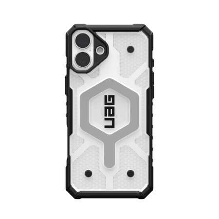 (UAG) Urban Armor Gear Pathfinder Clear compatible with MagSafe IPHONE 16 Plus ice tok