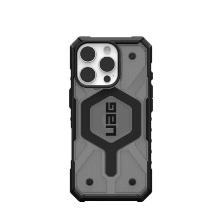 (UAG) Urban Armor Gear Pathfinder Clear compatible with MagSafe IPHONE 16 Pro ash tok