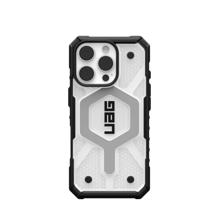 UAG Pathfinder Clear Magsafe Case iPhone 16 Pro - White