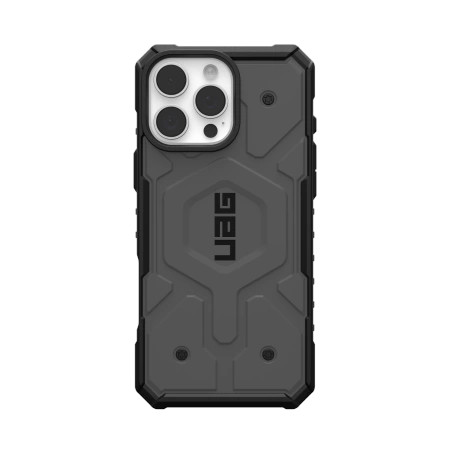 (UAG) Urban Armor Gear Pathfinder compatible with MagSafe IPHONE 16 Pro Max silver tok