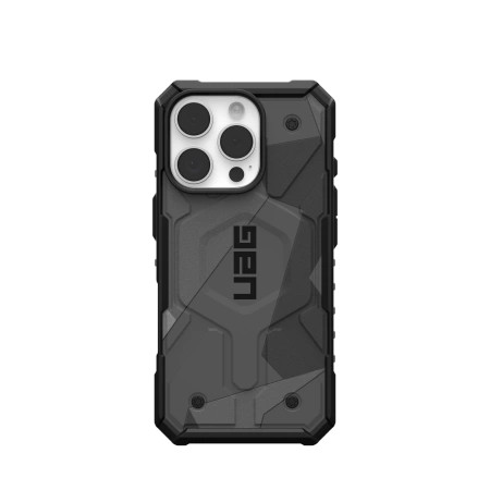 (UAG) Urban Armor Gear Pathfinder SE compatible with MagSafe IPHONE 16 Pro geo camo tok