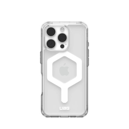 (UAG) Urban Armor Gear Plyo compatible with MagSafe IPHONE 16 Pro ice , fehér