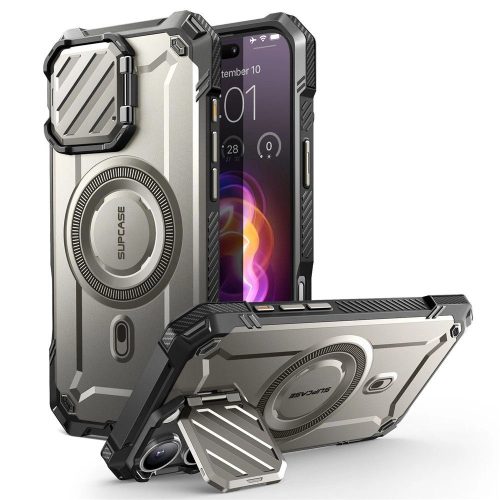 SUPCASE UB XT MAG MAGSAFE IPHONE 16 PRO MAX TItok, szürke