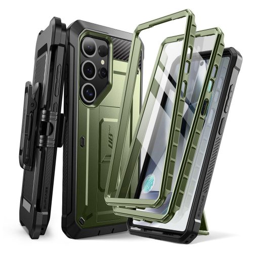 SUPCASE UNICORN BEETLE PRO 2-SET GALAXY S25 ULTRA tok, zöld