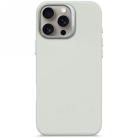 Decoded AntiMicrobial Silicone Backcover with MagSafe iPhone 16 Pro Max - tok, szürke