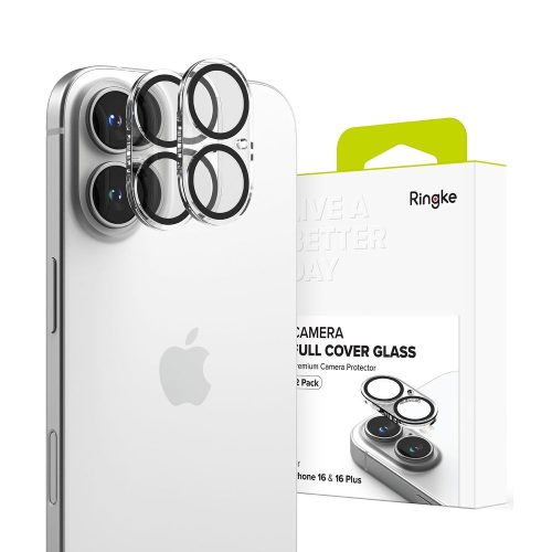 RINGKE CAMERA PROTECTOR 2-PACK IPHONE 16 / 16 PLUS CLEAR