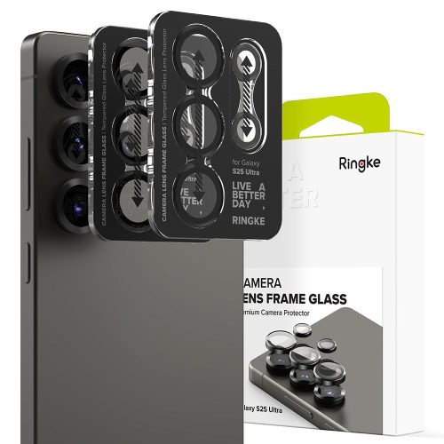 RINGKE CAMERA FRAME PROTECTOR 2-PACK SAMSUNG GALAXY S25 ULTRA BLACK