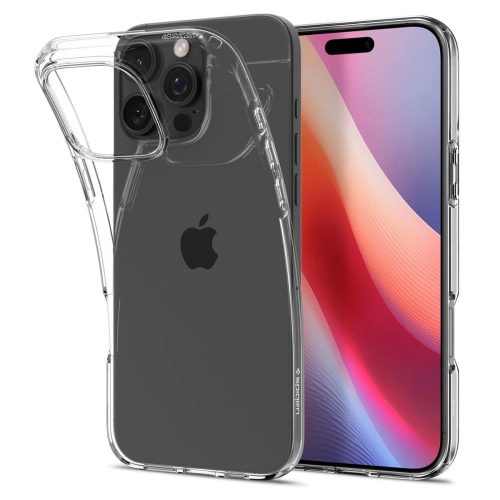 SPIGEN LIQUID CRYSTAL IPHONE 16 PRO CRYSTAL CLEAR tok, átlátszó