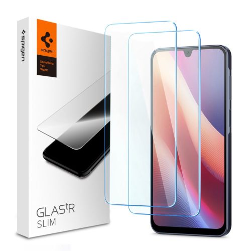 Spigen Glas.TR Slim Samsung A16 4G/5G "EZ     FIT" 2 db. clear edzett üvegfólia AGL08935