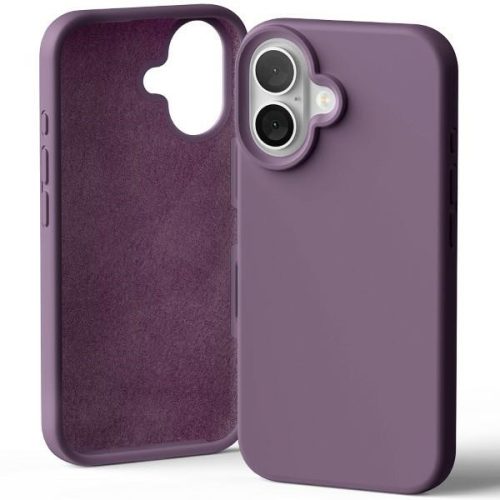 Mercury Silicone iPhone 16 6,1" tok, lila