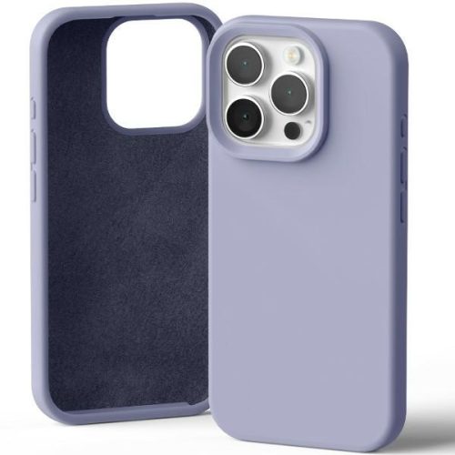 Mercury Silicone iPhone 16 Pro 6,3" tok, lila