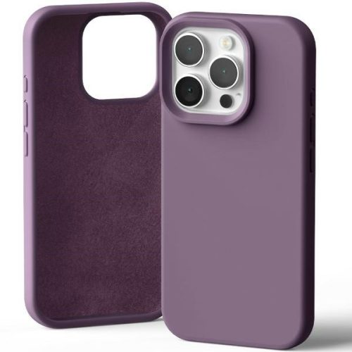 Mercury Silicone iPhone 16 Pro 6,3" tok, lila